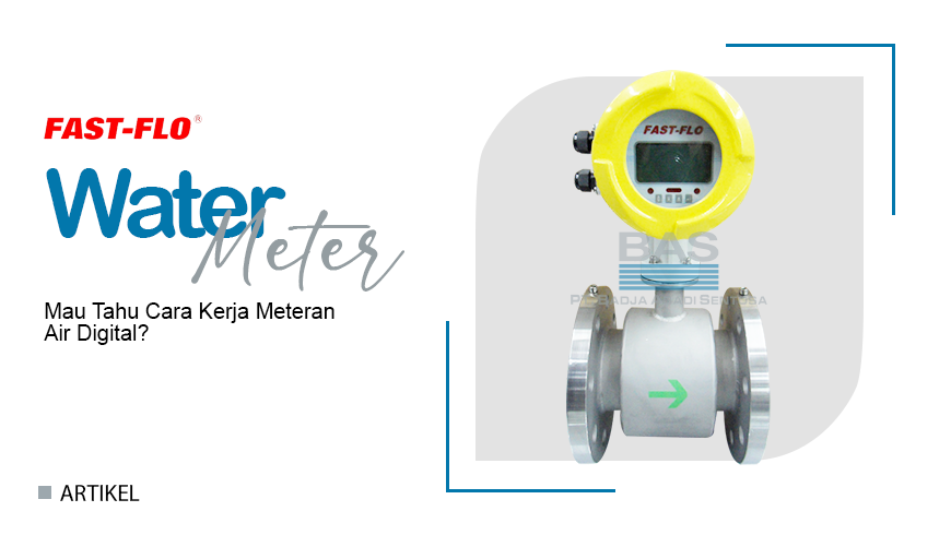 Mau Tahu Cara Kerja Meteran Air Digital?